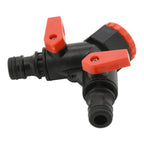 Разклонител за маркучи 1/2" с кран YATO, TYPE"Y"