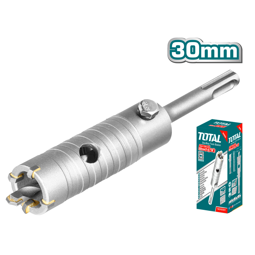 Боркорона с центрово свредло TOTAL, Ø 30 x 110 mm