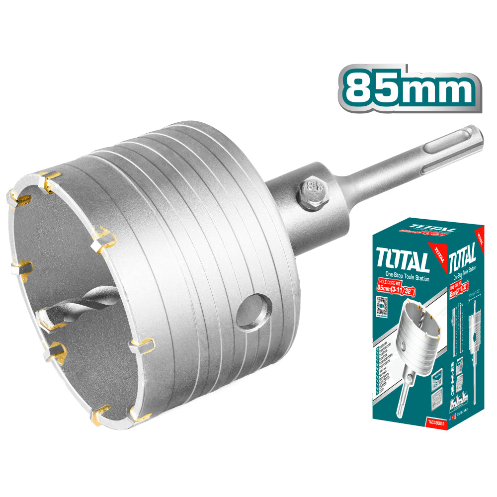 Боркорона с центрово свредло TOTAL, Ø 85 x 110 mm