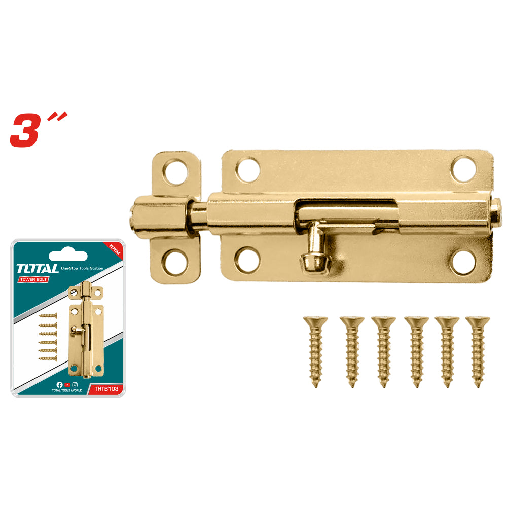 Резе за врата TOTAL, 3"