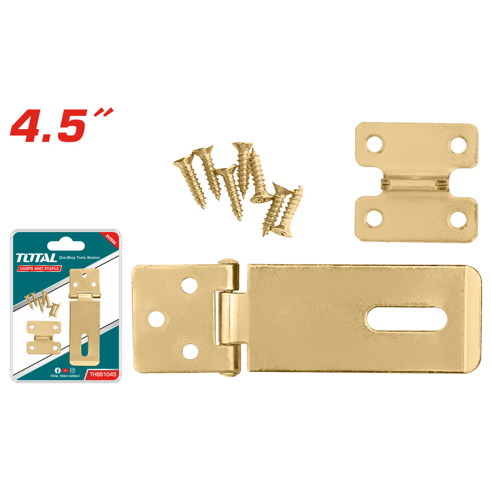 Резе за врата и прозорец с ухо, TOTAL, 4.5"