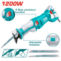 Саблен трион TOTAL INDUSTRIAL, 1200 W