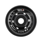 Диск за шлайфане, рашпила, изпъкнал, YATO, #2, Ø 120 x 22.2 mm