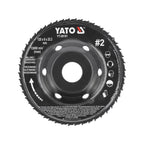Диск за ъглошлайф, рашпила, изпъкнал, YATO, #2, Ø 120 x 6 x 22.2 mm