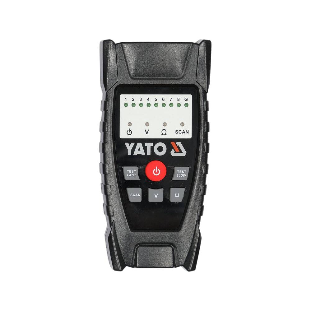 Тестер за LAN и телефонни мрежи RJ45, RJ11, YATO