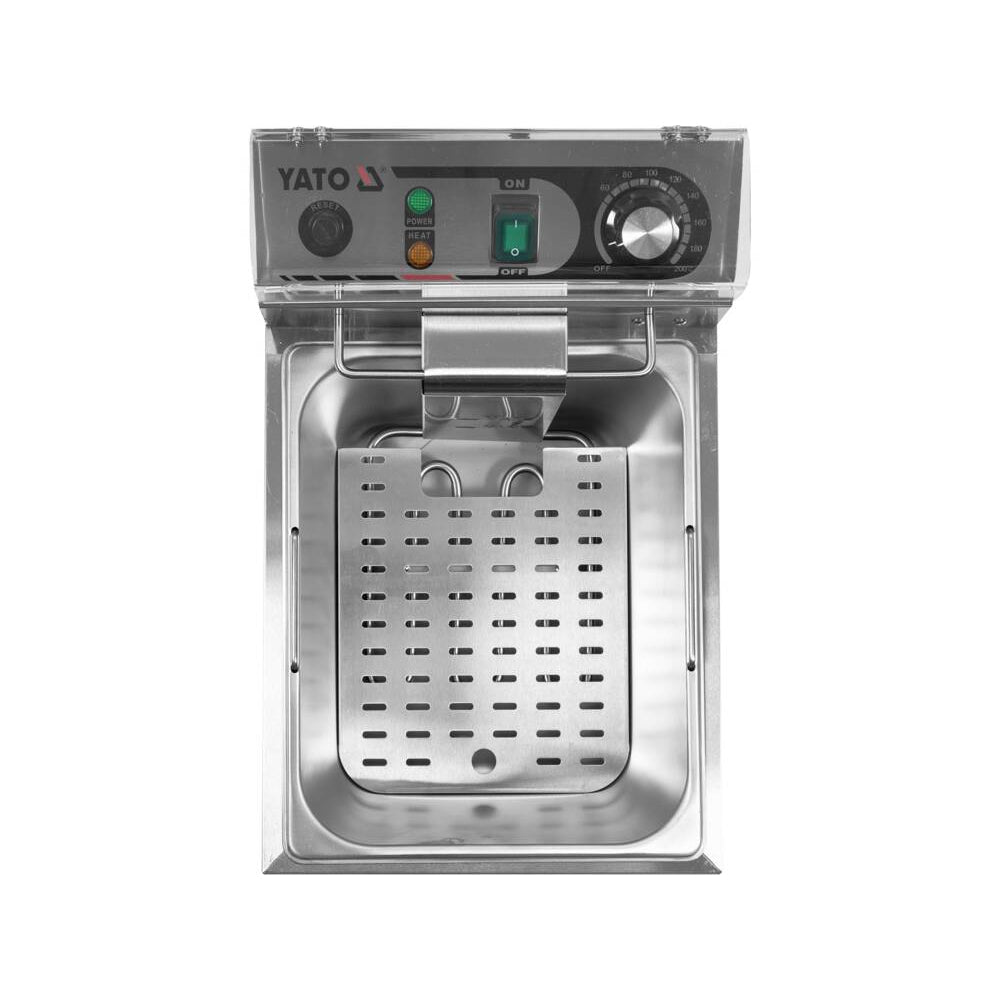 Фритюрник електрически YATO, 3.3 kW, 220 V, 8.5 L