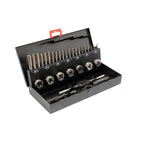 Комплект за резби YATO, HSS, M3 - M12, 32 части