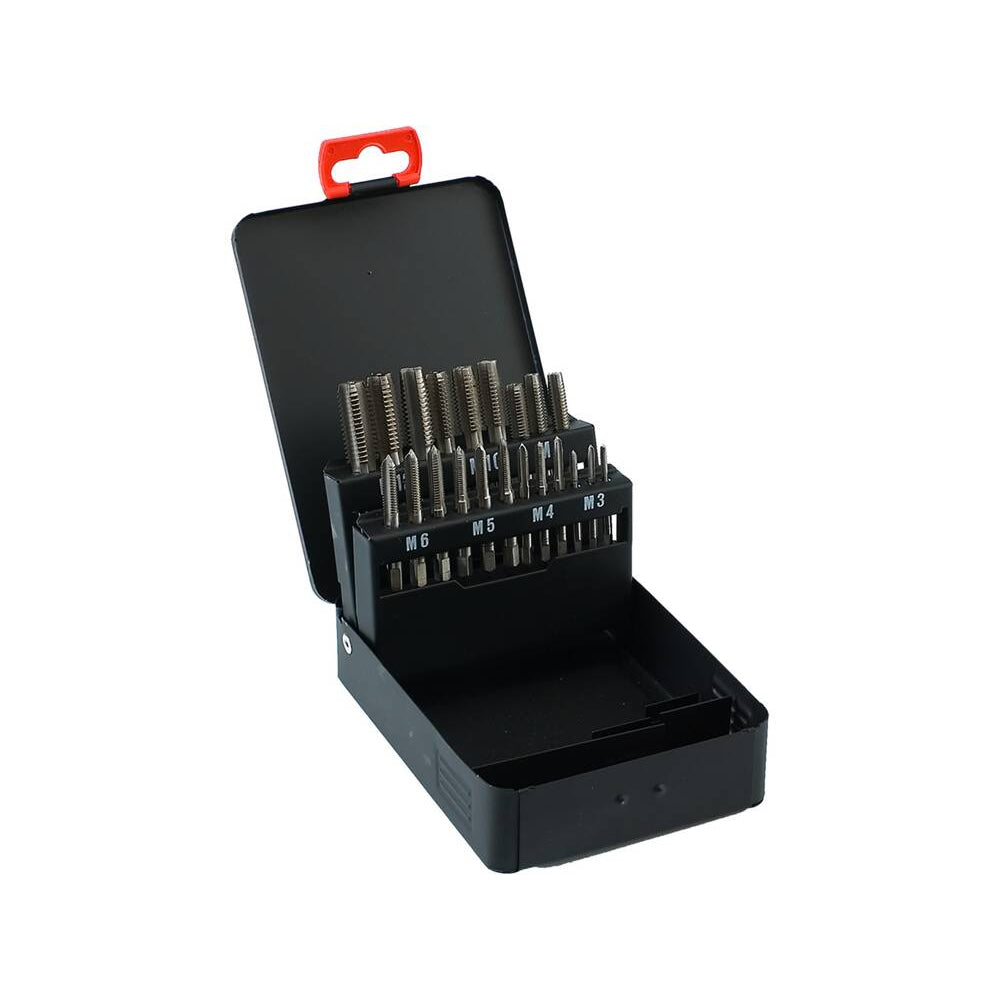Комплект за резби YATO, HSS, M3 - M12, 21 части