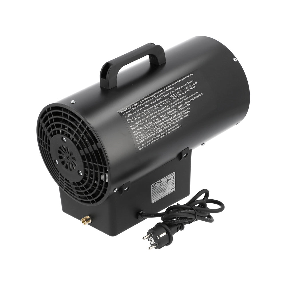 Газов калорифер YATO, 15 kW, 320 m³/h