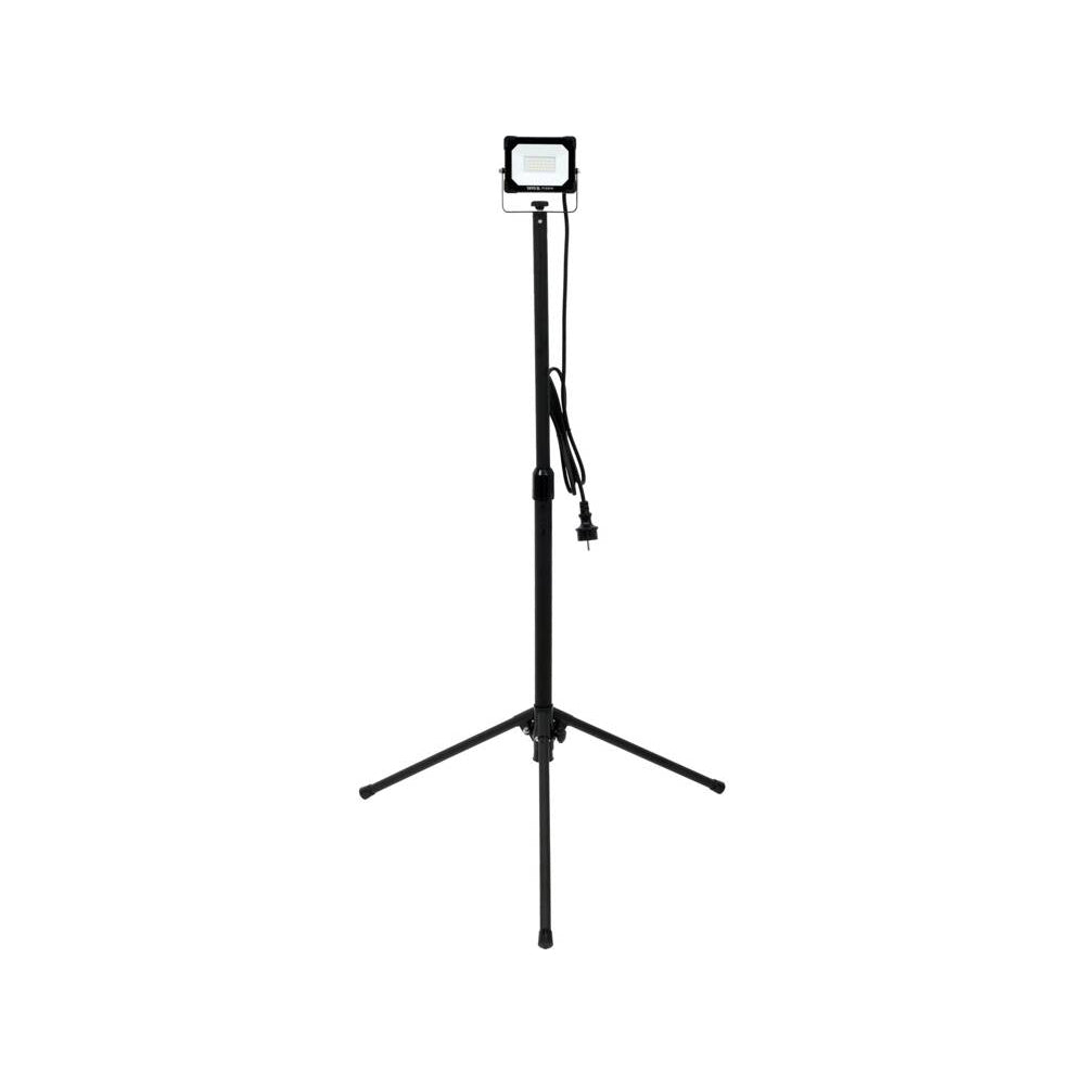 LED прожектор със статив YATO, 20 W, 1900 lm