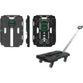 Транспортна количка FORTIS, 600 x 450 мм, 136 кг