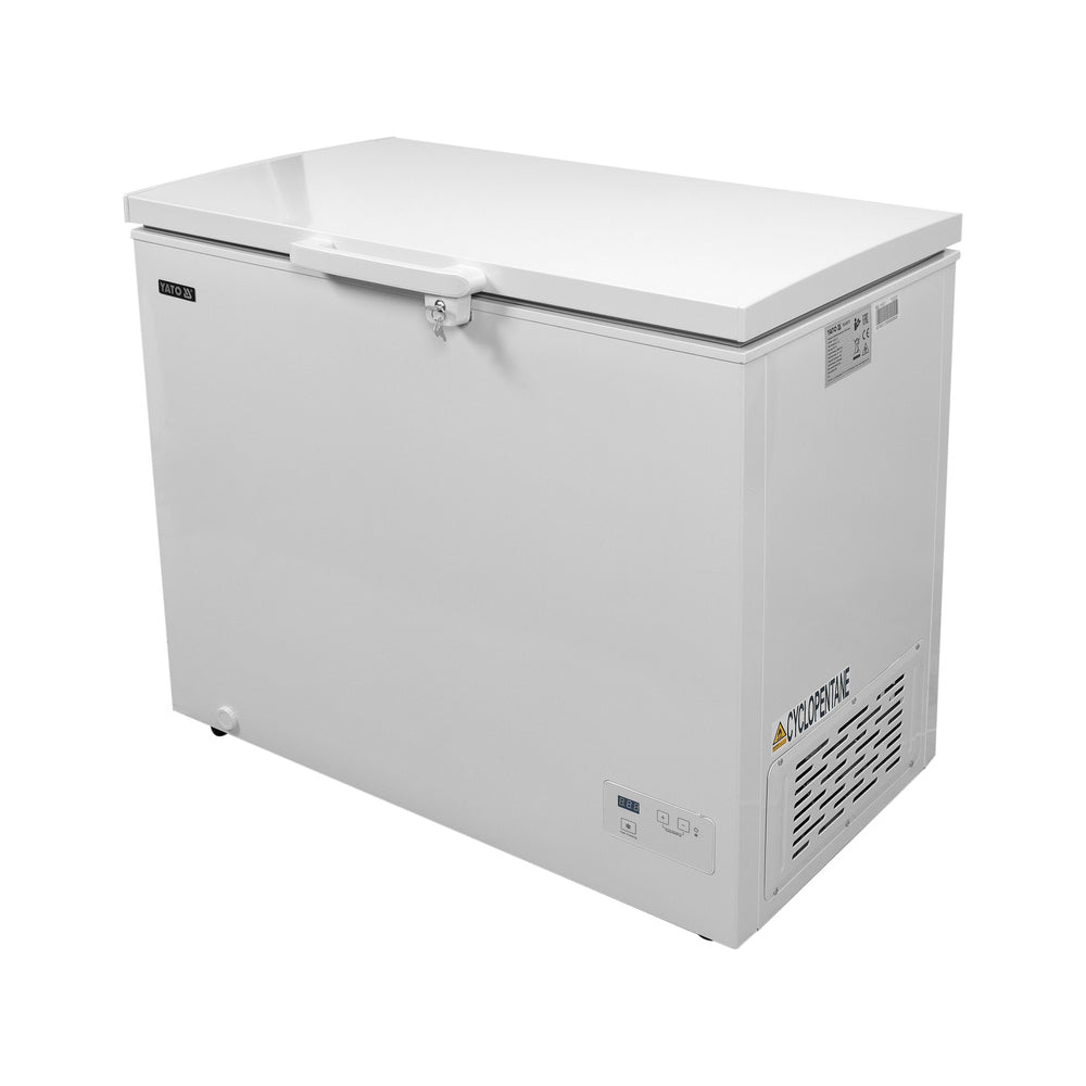Хладилник - фризер YATO, 140 W, -24 до +10˚C, 190 L