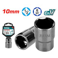 Вложка шестостенна TOTAL INDUSTRIAL, 1/2", SW 10 мм