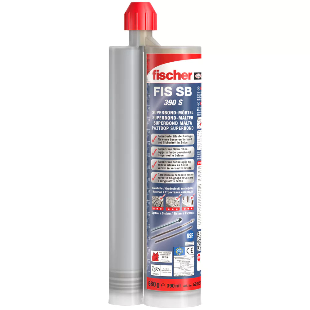 Химически анкер FISCHER, FIS SB 390 S, 390 ml