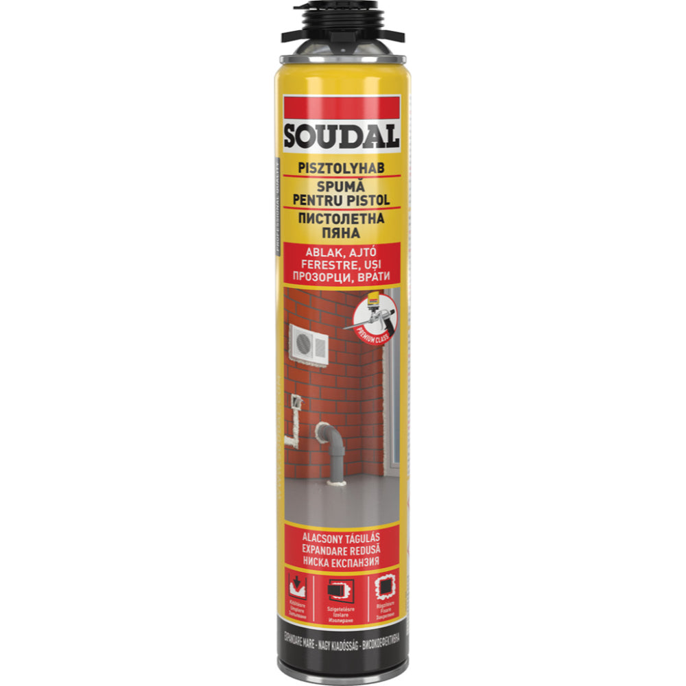 PU монтажна пяна SOUDAL, 750 ml, пистолетна
