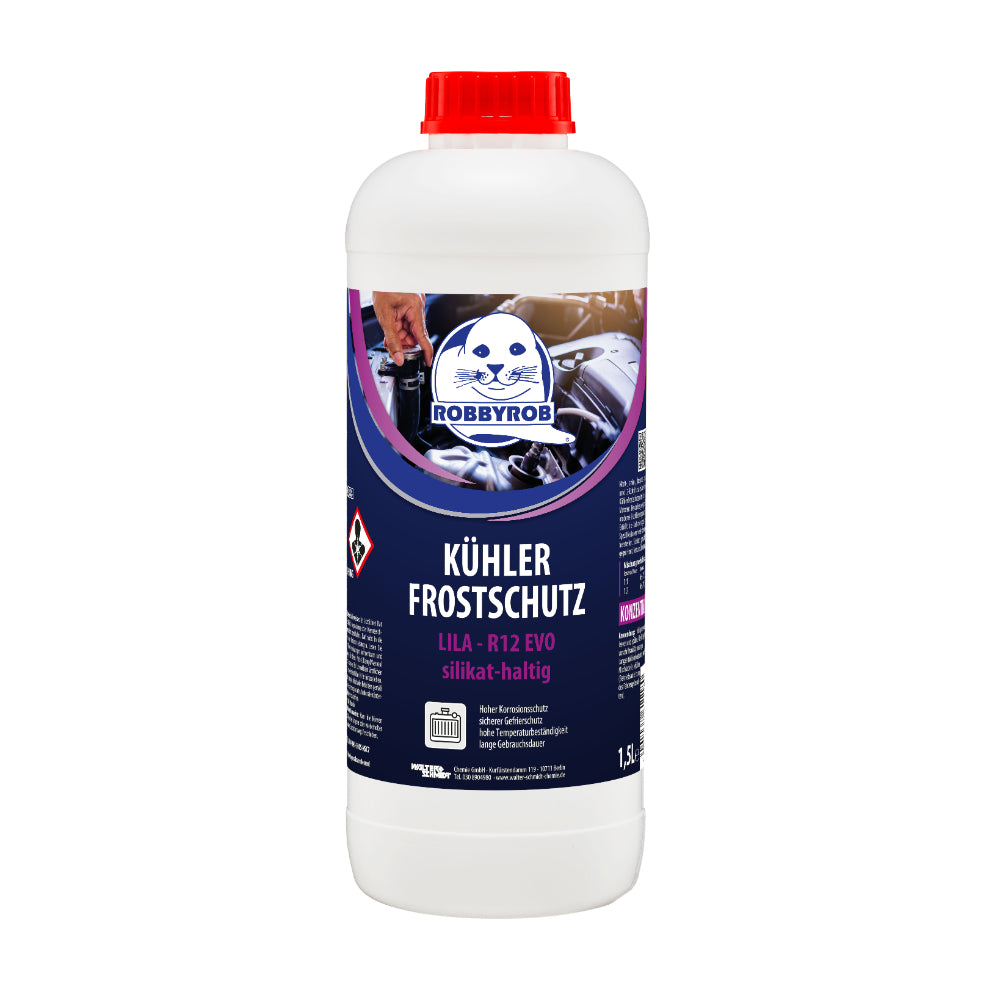 Антифриз ROBBYROB, R12 EVO, концентрат, лилав, 1.5 L