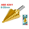 Степенчато свредло TOTAL INDUSTRIAL, HSS, Ø 6 - 35 мм