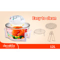Халогенна фурна DECAKILA, 1400 W, 12 L