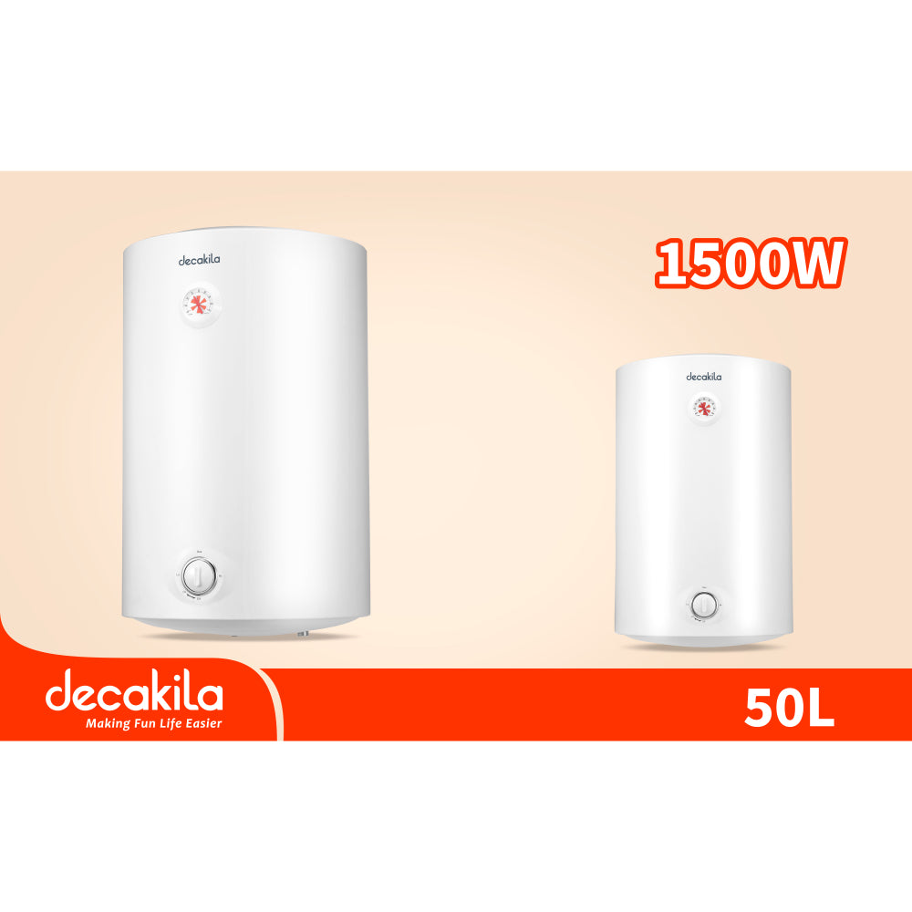 Електрически бойлер DECAKILA, 1500 W, 50 L