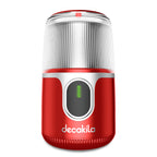 Акумулаторна кафемелачка DECAKILA, 40 g, 90 W, червена