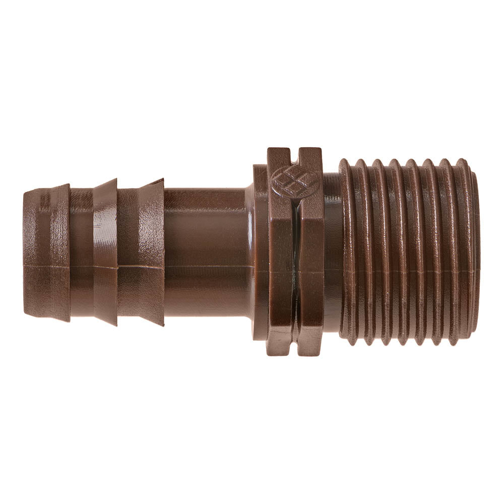 Адаптор за капков маркуч NORMA-NDS-TECO, 16 мм x 1/2", кафяв