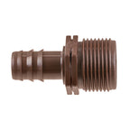 Адаптор за капков маркуч NORMA-NDS-TECO, 16 мм x 3/4", кафяв