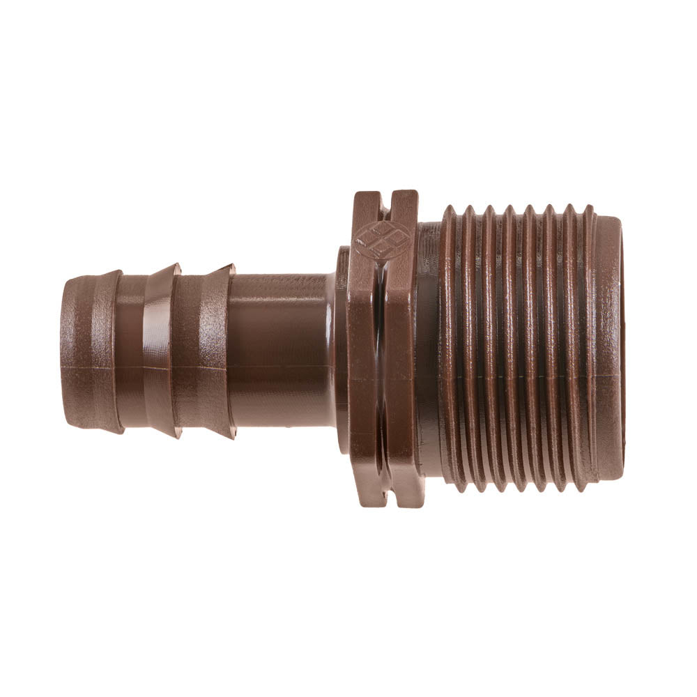 Адаптор за капков маркуч NORMA-NDS-TECO, 16 мм x 3/4", кафяв
