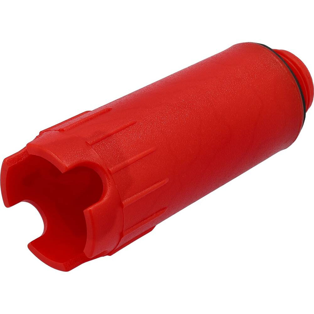 Тапа за тръби с резба VOREL, 1/2", червена, 10 броя