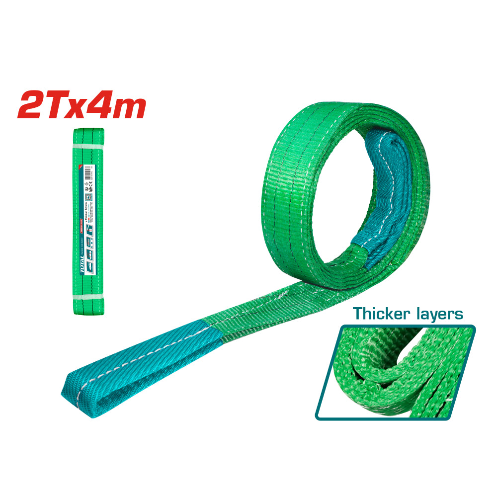 Сапан TOTAL, 2 уши, 2T, 4 м, зелен