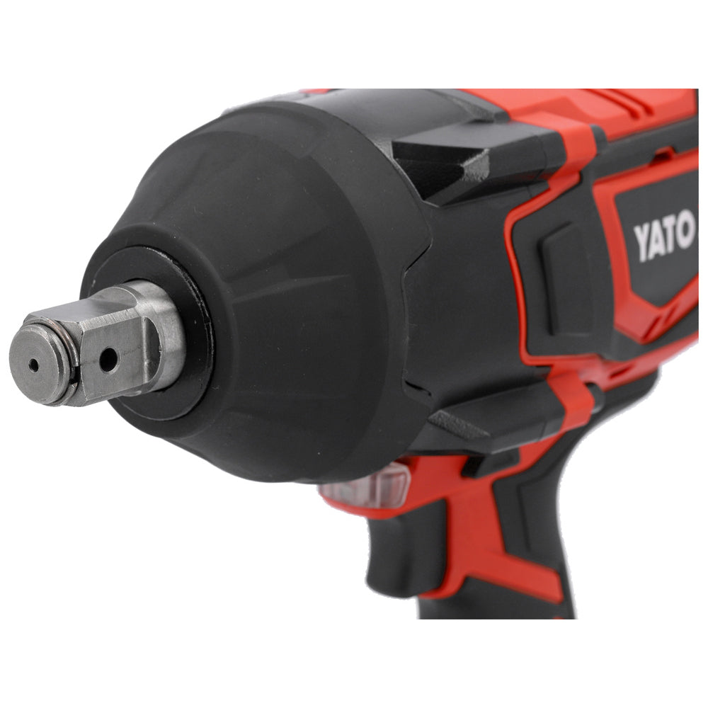 Акумулаторен ударен безчетков гайковерт YATO, 3/4", 2000 Nm, 18 V, 1 x 4 Ah