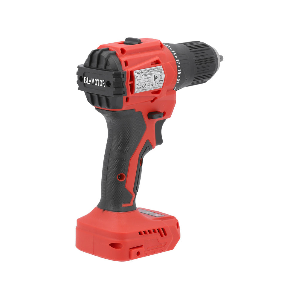 Акумулаторен безчетков винтоверт YATO 827790, 18 V, 45 Nm, без батерия