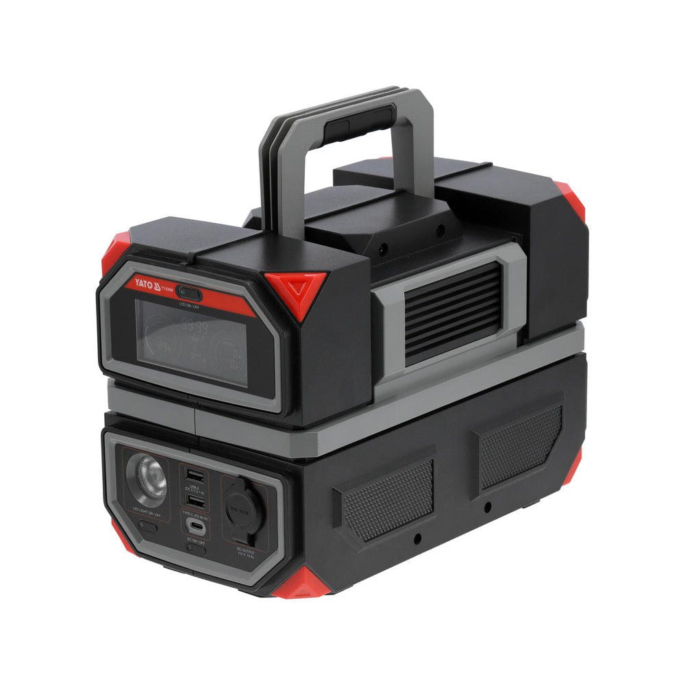 Преносима соларна зарядна станция YATO, 300 W, 315 Wh