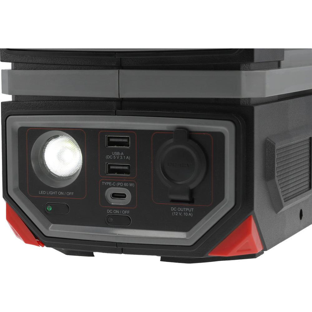 Преносима соларна зарядна станция YATO, 300 W, 315 Wh