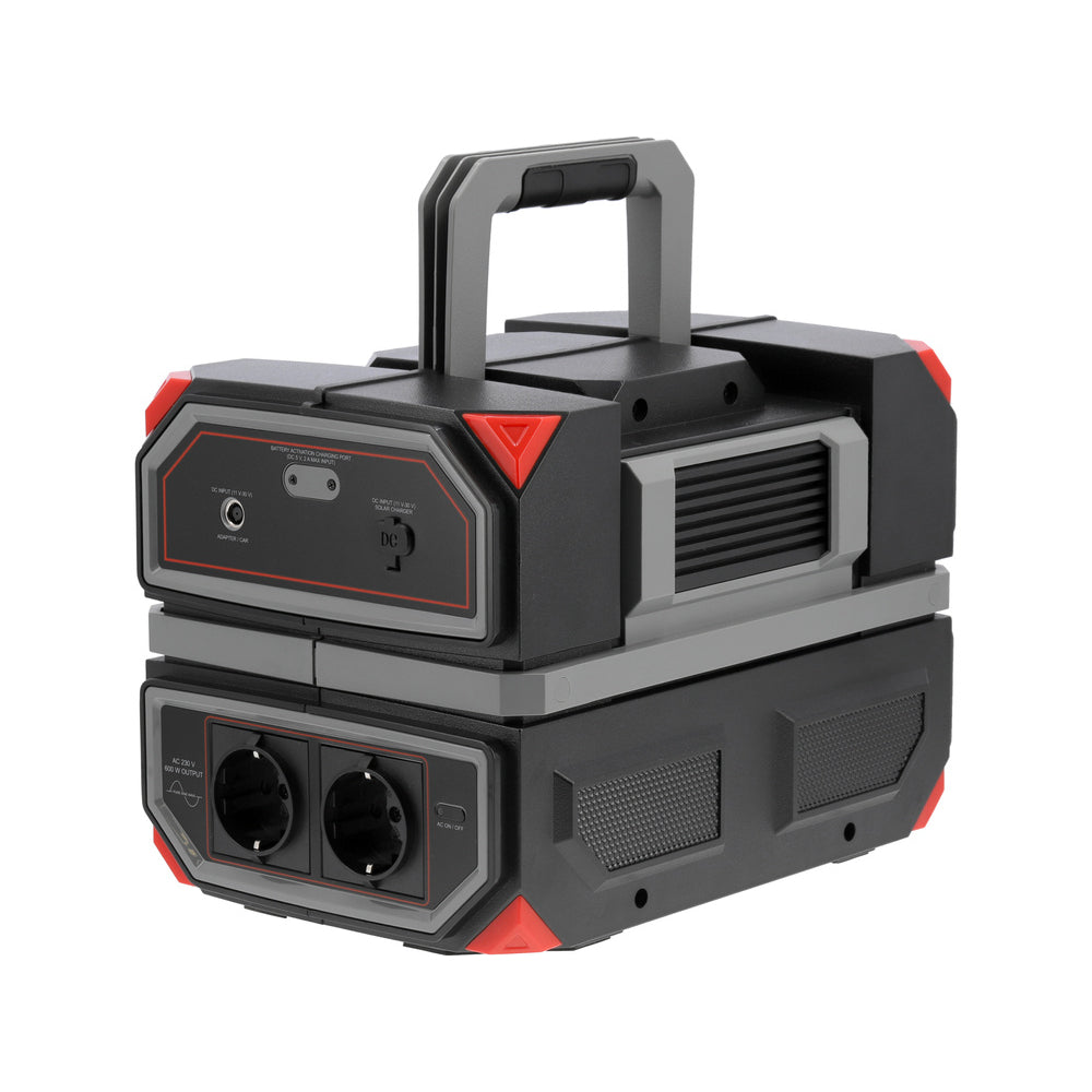 Преносима соларна зарядна станция YATO, 600 W, 504 Wh