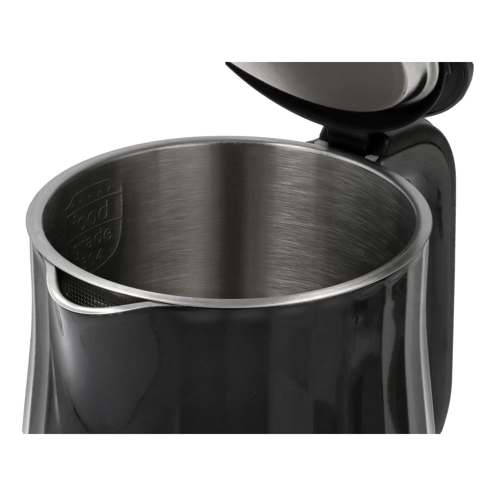 Електрическа кана с регулиране на температурата LUND, 70 - 100°C, 1.7 L, черна
