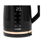 Електрическа кана с регулиране на температурата LUND, 70 - 100°C, 1.7 L, черна