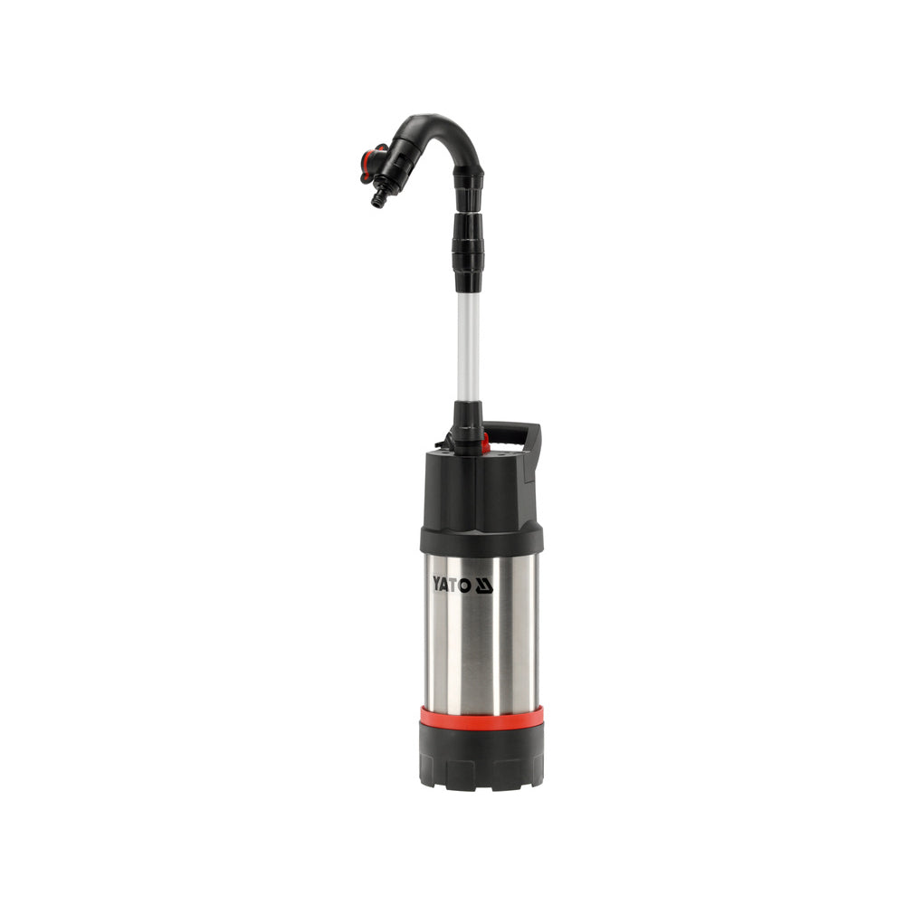 Автоматична потопяема помпа за дъждовна вода YATO, 550 W, max 4600 L/h