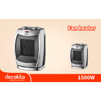 Вентилаторна керамична печка DECAKILA, 1500 W