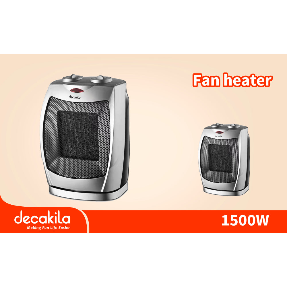 Вентилаторна керамична печка DECAKILA, 1500 W