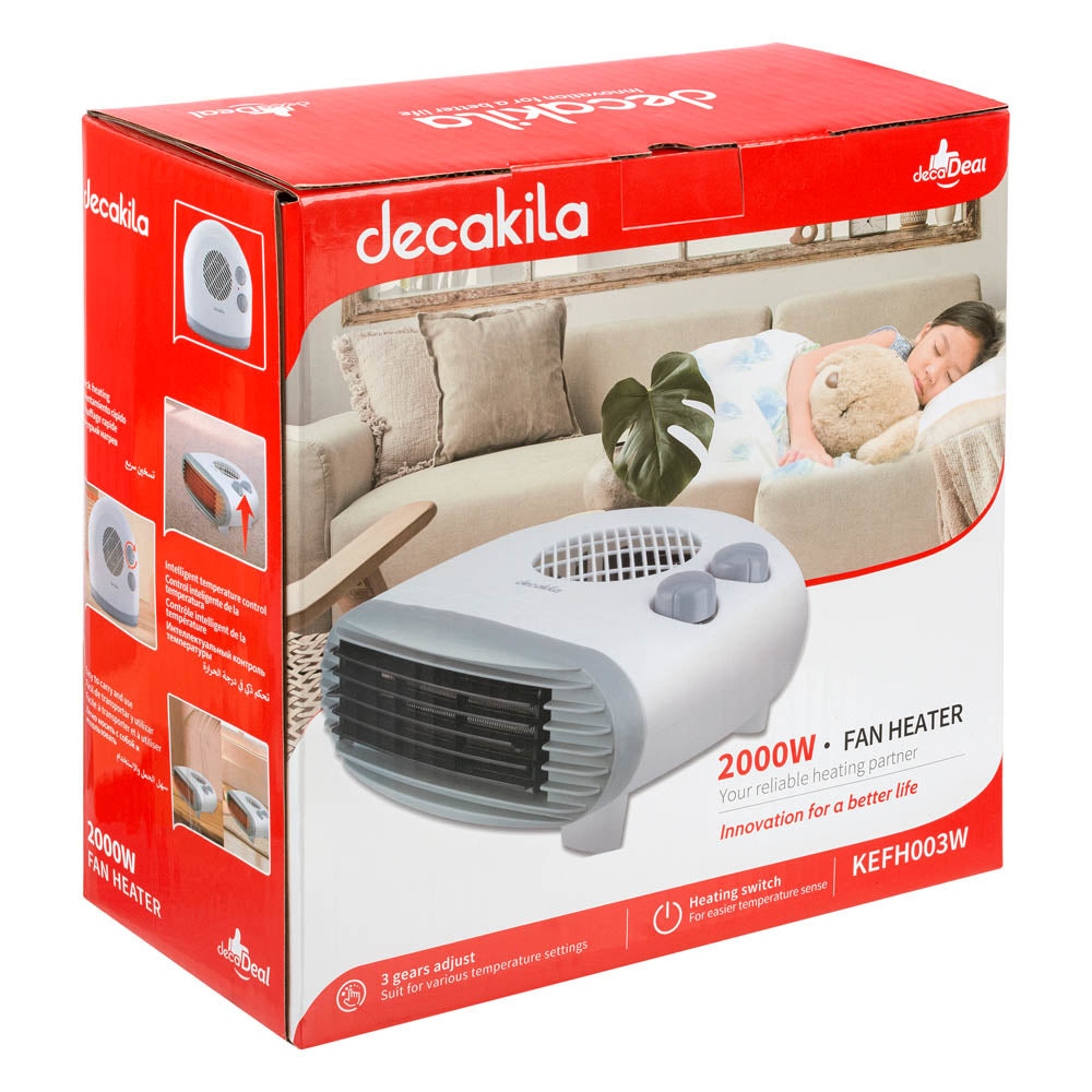 Вентилаторна печка DECAKILA, 2000 W