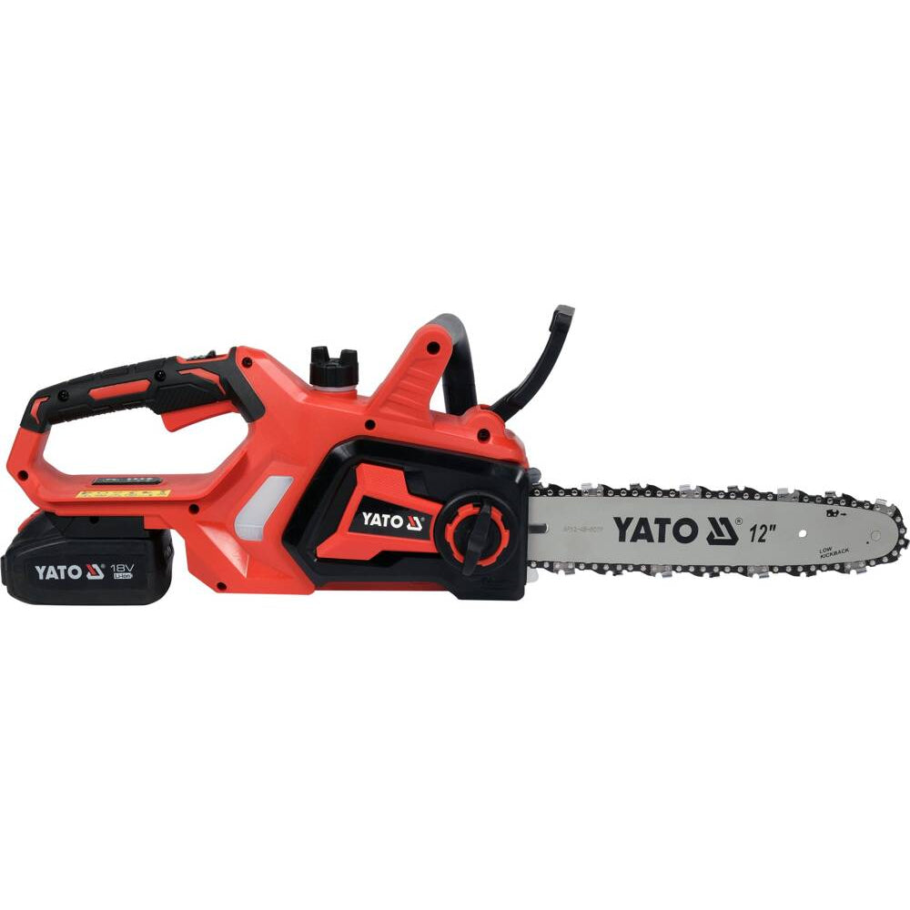 Акумулаторен верижен трион YATO YT 828137, 12", 18 V, 1 x 4 Ah