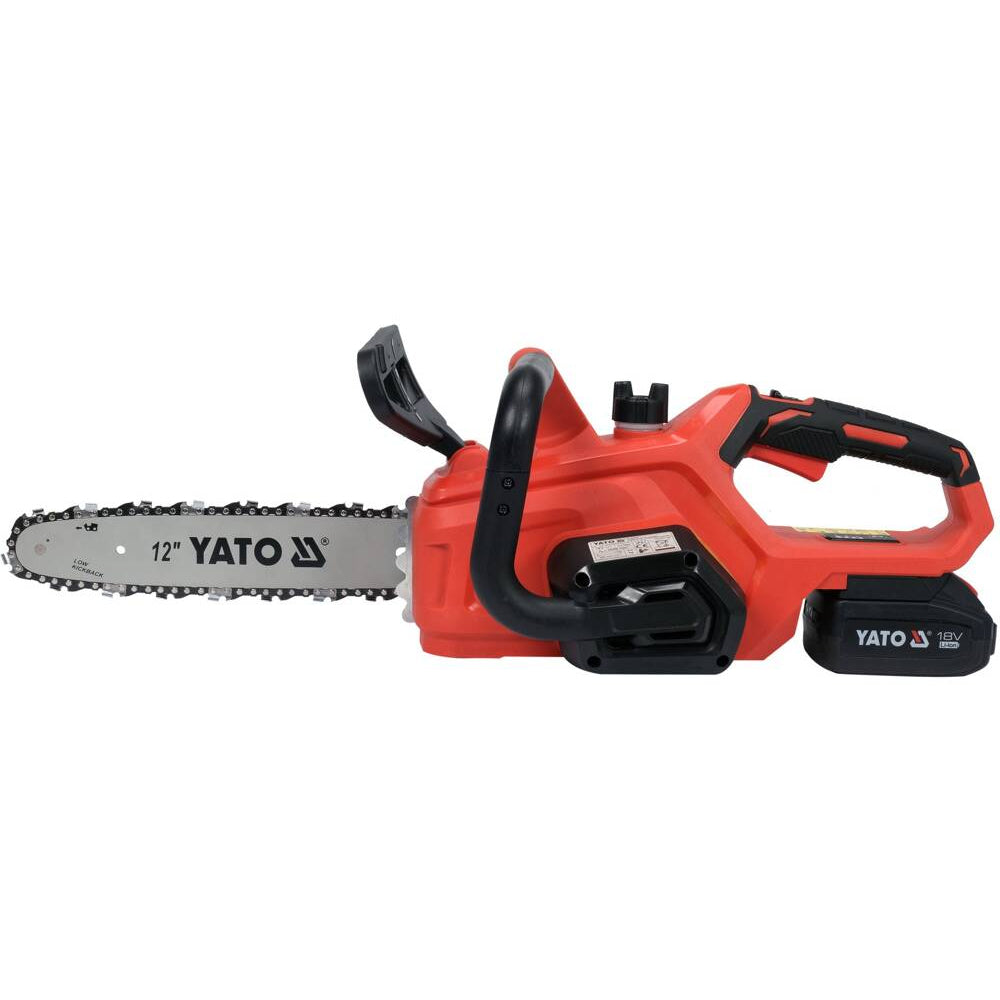 Акумулаторен верижен трион YATO YT 828137, 12", 18 V, 1 x 4 Ah