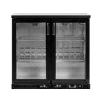 Хладилник за напитки YATO, 2 врати, 200 W, 227 L