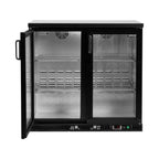 Хладилник за напитки YATO, 2 врати, 200 W, 227 L