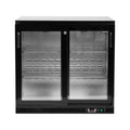 Хладилник за напитки YATO, 2 плъзгащи врати, 200 W, 227 L