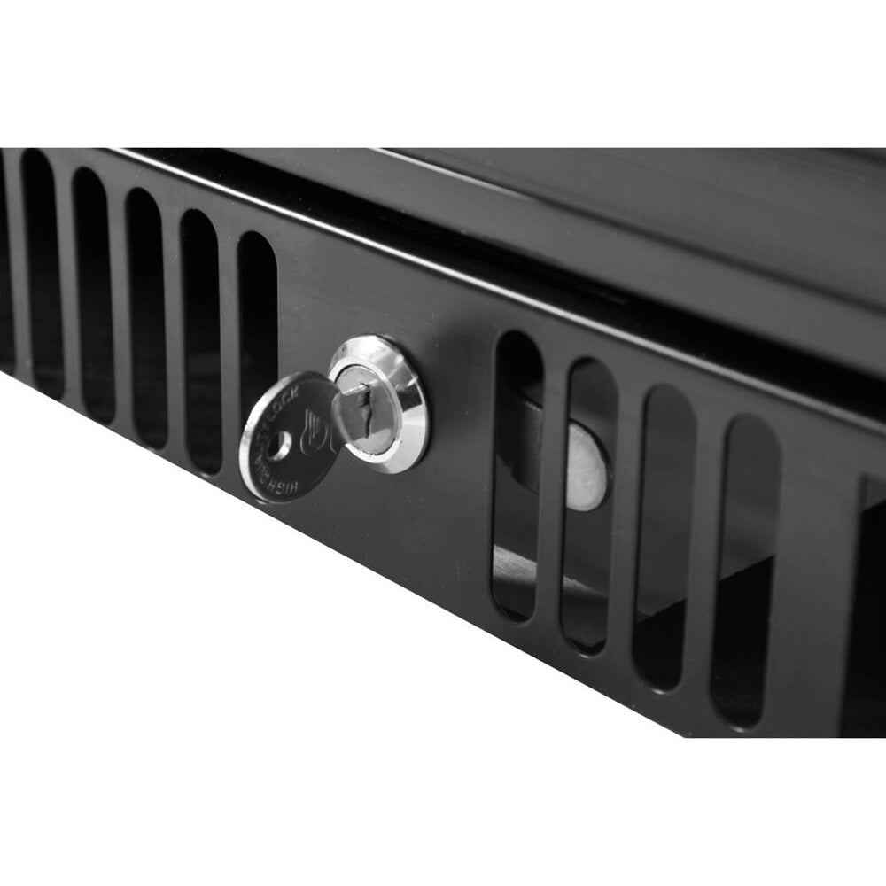 Хладилник за напитки YATO, 2 плъзгащи врати, 200 W, 227 L
