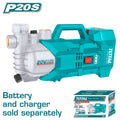 Акумулаторна помпа за вода TOTAL, 20 V, 180 W, 47 L/min