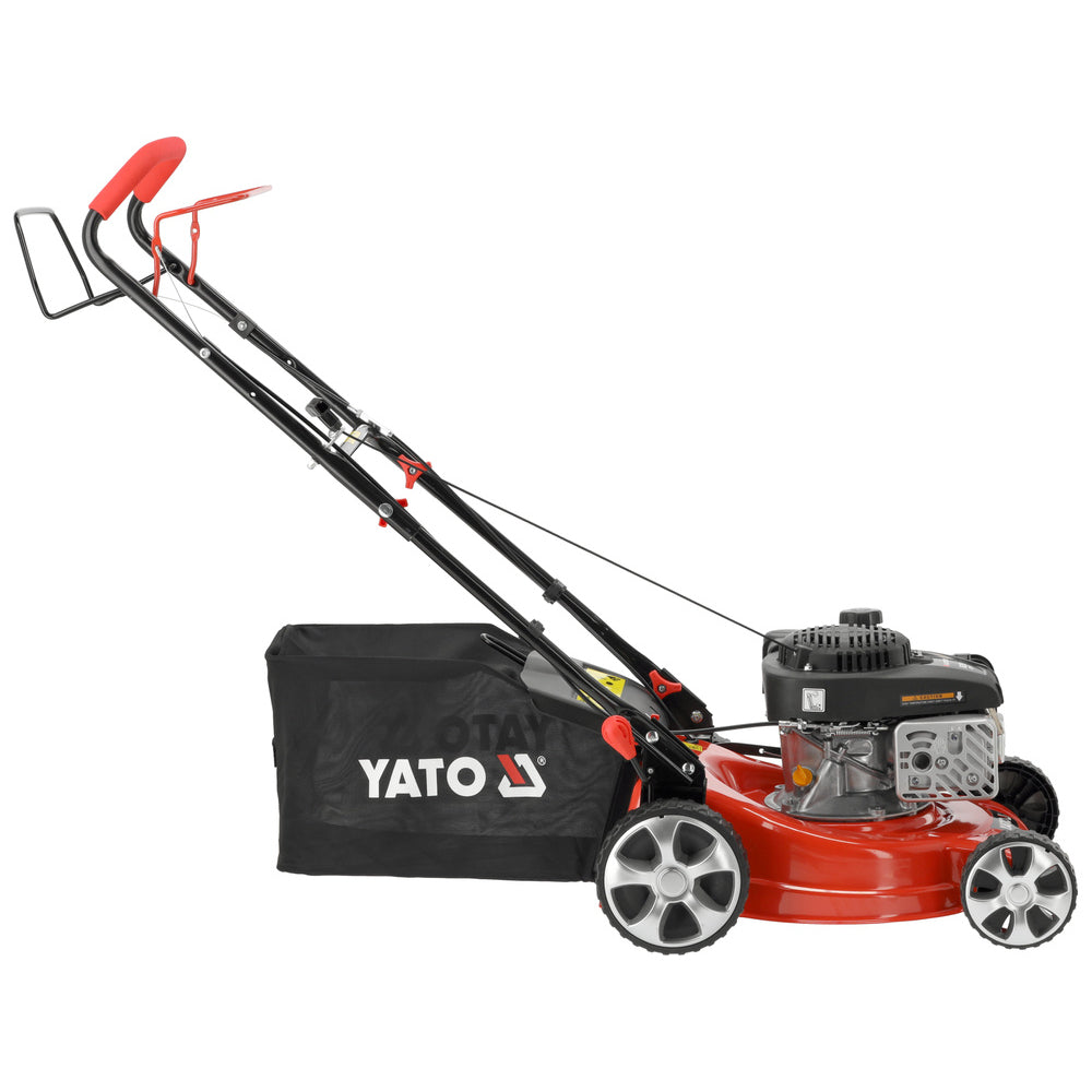 Бензинова самоходна косачка YATO, 2.1 kW, 410 мм, контейнер 40 L