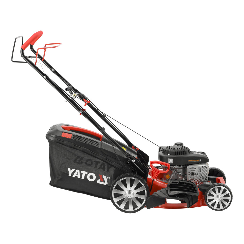 Бензинова самоходна косачка YATO, 2.4 kW, 460 мм, контейнер 62 L