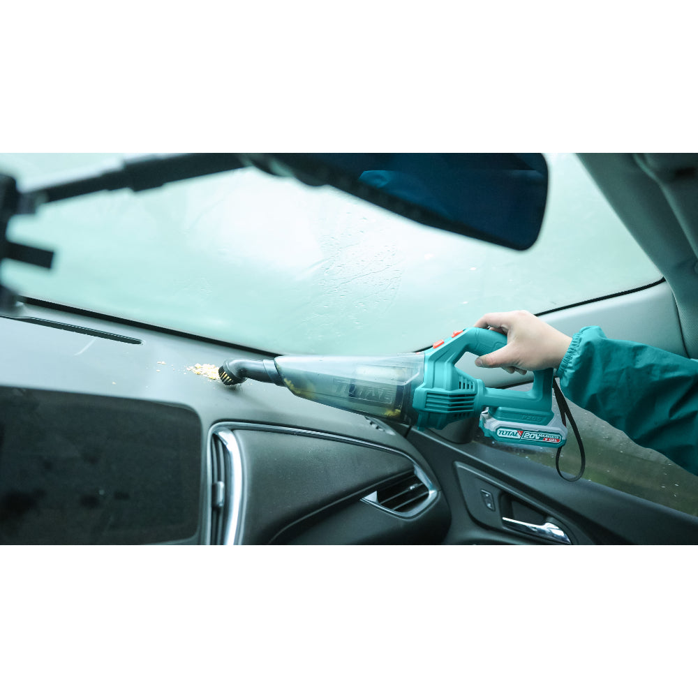 Акумулаторна прахосмукачка TOTAL, 20 V, 0.5 L, 1 x 2 Ah